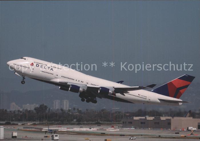 Flugzeuge Zivil Delta Air Lunes B-747-451 N675NW c/n 33001