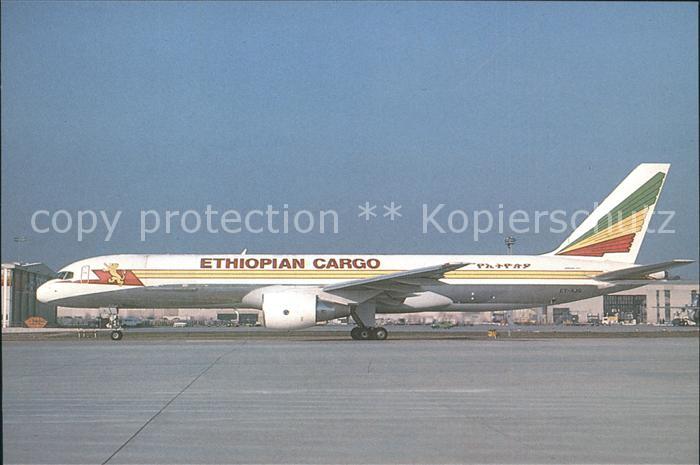 Flugzeuge Zivil Ethiopian Cargo Boeing 757-200 PF ET-AJS C/N 25014