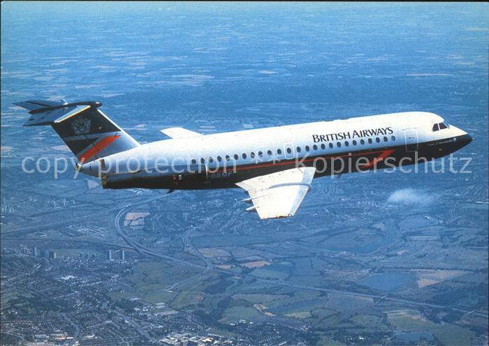 Flugzeuge Zivil British Airways BAe 1-11