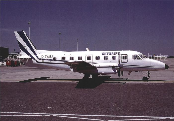Flugzeuge Zivil Skydrift Aircharter Embraer 110P1 Bandeirante G-TABS c/n 110212
