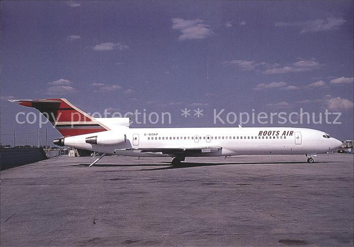 Flugzeuge Zivil Roots Air Boeing 727-214 C-GOKF c/n 20162/715