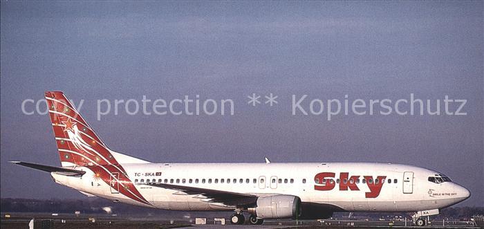 Flugzeuge Zivil Sky Hava Yollari Boeing 737-4Y0 TC-SKA c/n 23865/1582