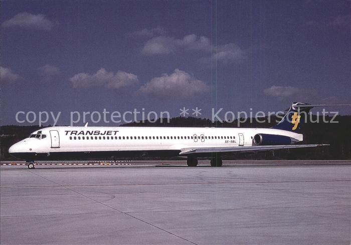 Flugzeuge Zivil Transjet Airways McDonnell Douglas MD-8