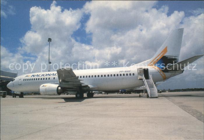 Flugzeuge Zivil Nacional Transportes Aereos Brazil Boeing 737-4YO 24690 PP-NAC