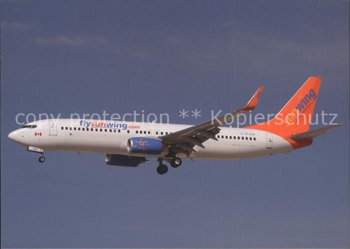 Flugzeuge Zivil Sunwing Airlines B-737-8HX C-FLSW c/n 36552