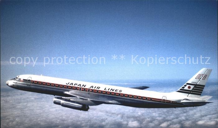 Flugzeuge Zivil JAL Mc Donnell Douglas DC-8-62 JA8031 CN 45954/362