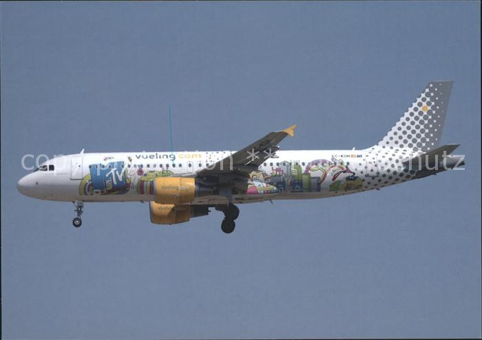 Flugzeuge Zivil Vueling Airlines A320-214 EC-KDH c/n 3083