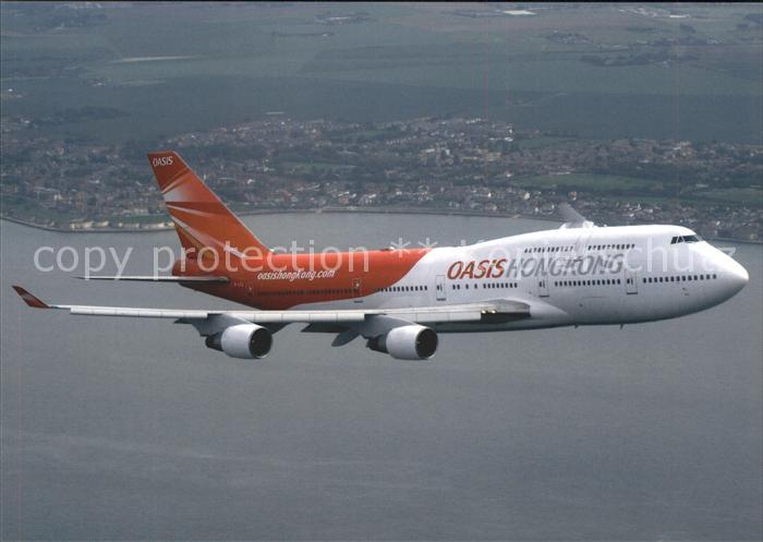 Flugzeuge Zivil Oasis B747-412 B-LFA Cn 24063/736