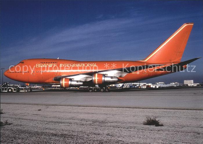Flugzeuge Zivil Braniff International Boeing B747-SP27