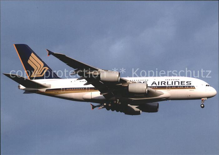 Flugzeuge Zivil Singapore Airlines Airbus A380-841 9V-SKE Cn010