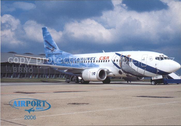 Flugzeuge Zivil Boeing 737-500 CSA Czech Airlines