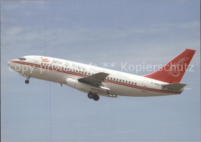 Flugzeuge Zivil Royal Khmer Airlines B-737-232 XU-RKH c