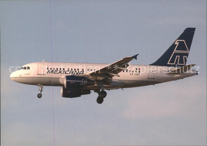 Flugzeuge Zivil Mexicana A318-111 XA-UBY c/n 2552
