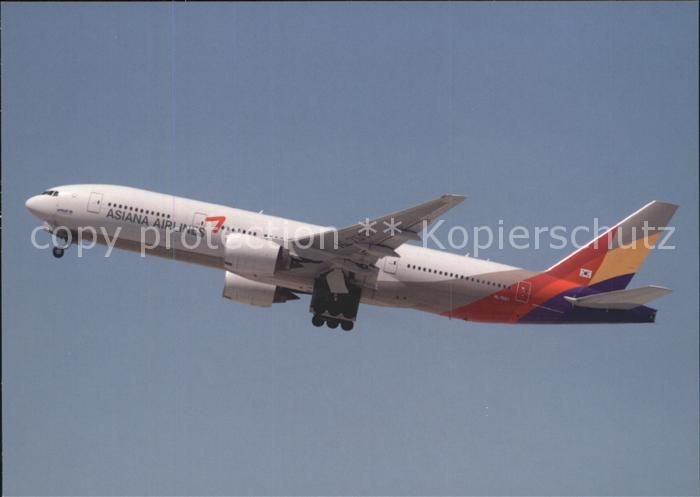 Flugzeuge Zivil Asiana Airlines B-777-28EER HL7597 c/n
