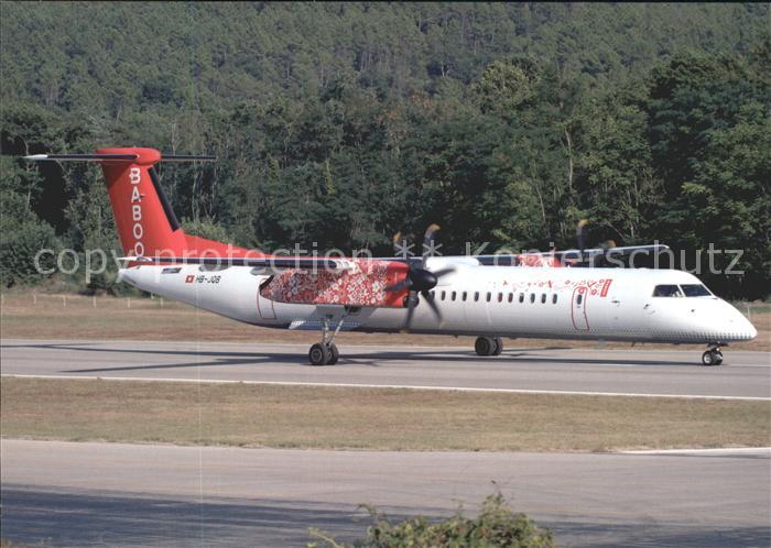 Flugzeuge Zivil Fly Baboo Dash 8Q-402 HB-JQB c/n 4175