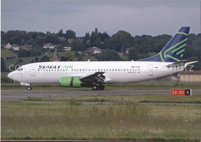 Flugzeuge Zivil Seagle Air B-737-33A OM-HLC c/n 25119