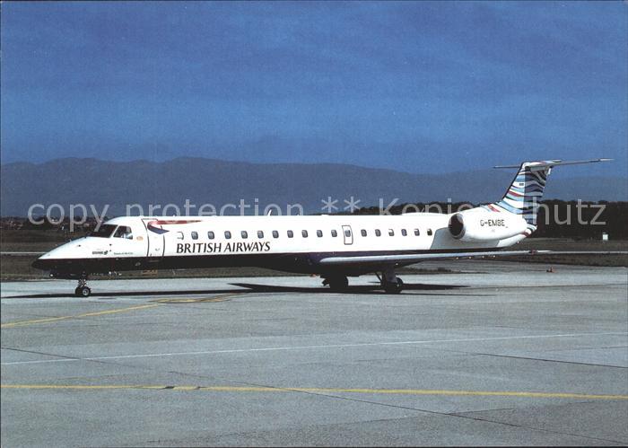 Flugzeuge Zivil Embraer RJ145EU G-EMBE cn 145042 British Airways