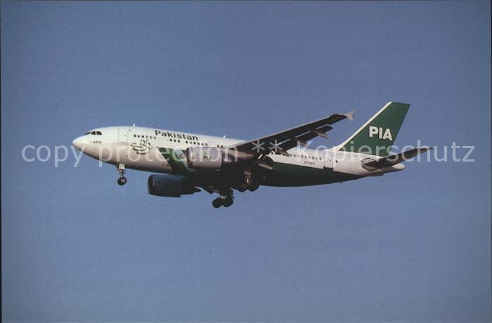 Flugzeuge Zivil Airbus Industrie A310-308 Pakistan Inte