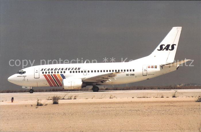 Flugzeuge Zivil Scandinavian Airlines System Boeing 737-500 SE-DNB