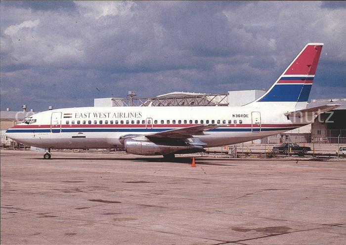 Flugzeuge Zivil East West Airlines Boeing B737-2S3 N368DE c/n 22279