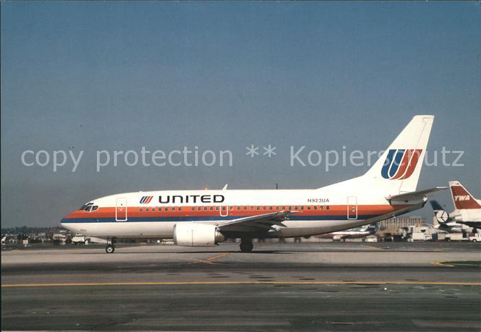 Flugzeuge Zivil United Airlines Boeing 737-500 N923UA