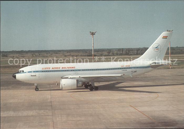 Flugzeuge Zivil Lloyd A. Boliviano A310/304 CP-2232 562