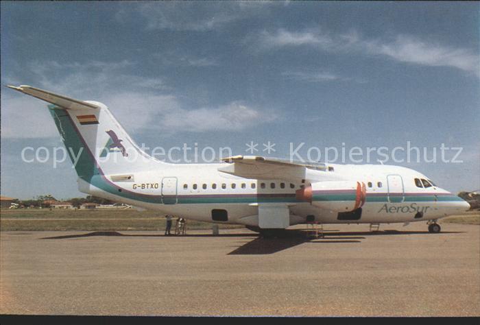 Flugzeuge Zivil Aerosur Bolivia BAe 146/100 G-BTXO/CP-2