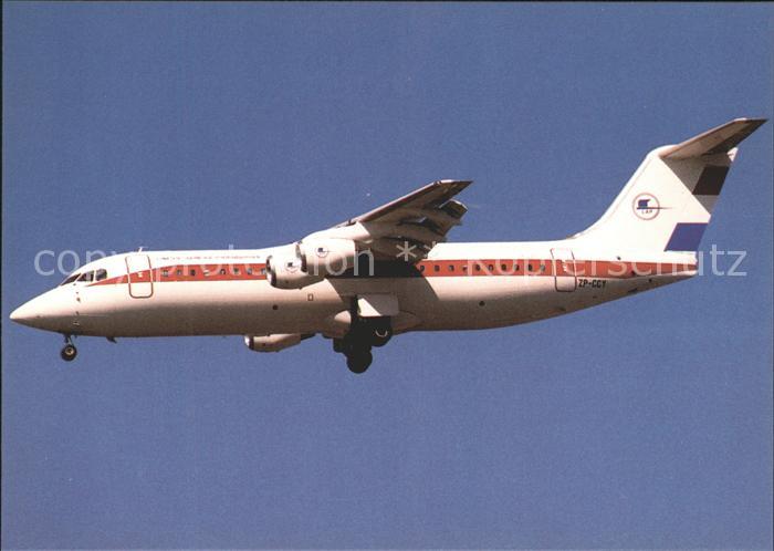 Flugzeuge Zivil L.A. Paraguayas BAe 146/300 ZP-CCY E3149