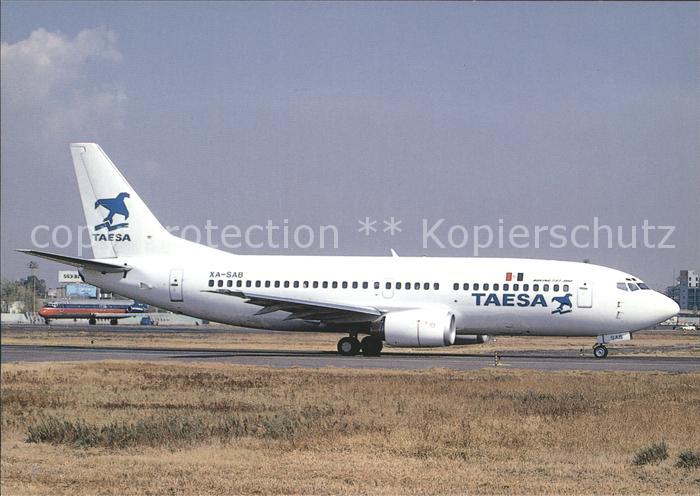 Flugzeuge Zivil TAESA Boeing 737-3Y0 XA-SAB c/n 25187/2248