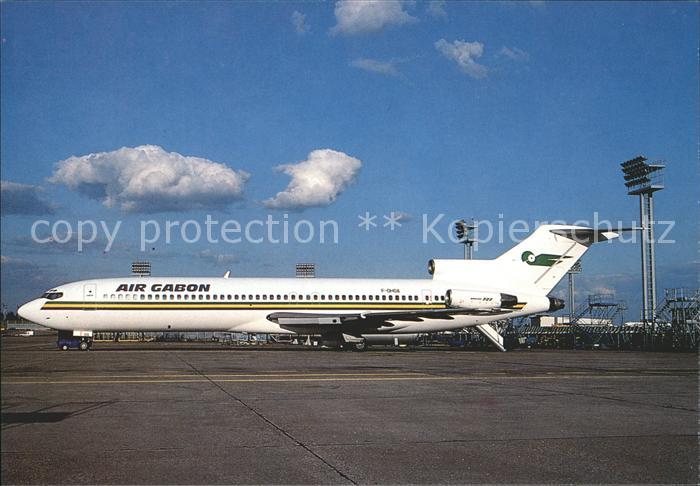 Flugzeuge Zivil Air Gabon Boeing B727-228 F-OHOA