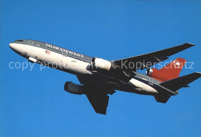 Flugzeuge Zivil Northwest Airlines McDonnell Douglas DC10-30