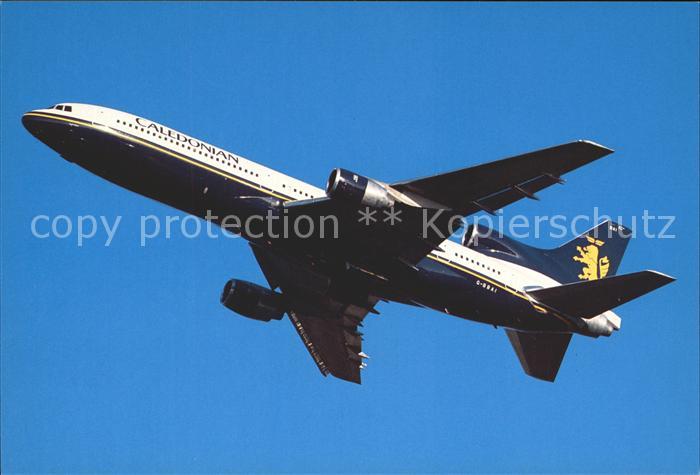 Flugzeuge Zivil Caledonian Airways Lockheed L-1011-100 Tristar