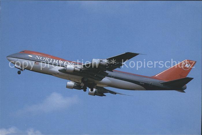 Flugzeuge Zivil Northwest Airlines Boeing 747-100