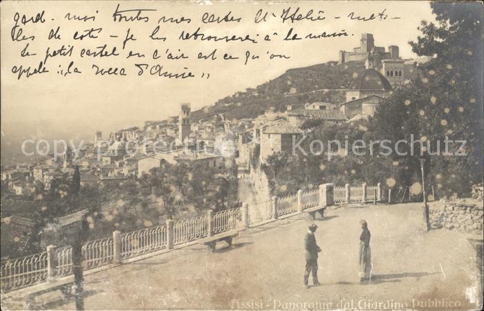 Assisi Umbria Panorama dal Giardino Pubblico