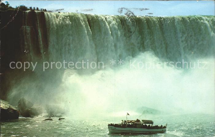 Niagara Falls Ontario Horseshoe Falls Boat Maid of the Mist