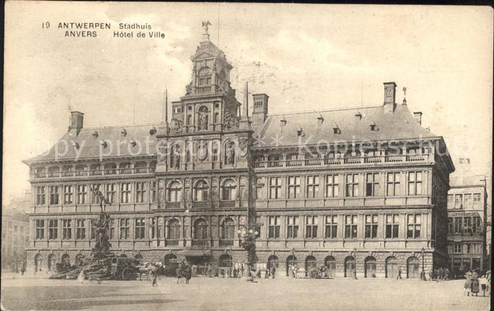 Antwerpen Anvers Stadhuis Rathaus