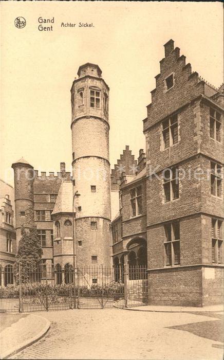 Gent Gand Flandre Achter Sickel
