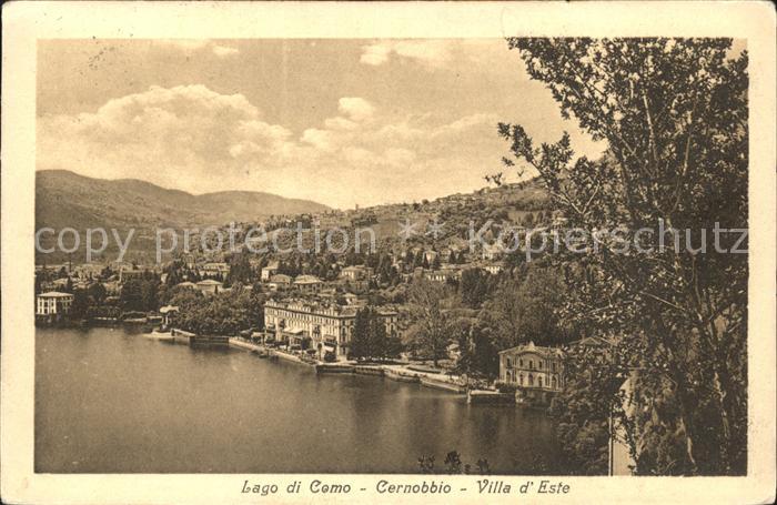 Cernobbio Lago di Como Villa d Este