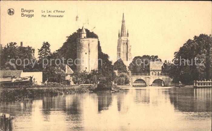 Bruges BRUGGE Belgie Lac d Amour Tour