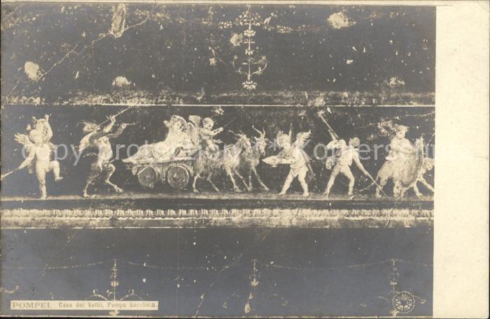 Pompei Casa dei Vettii Pompa bacchica