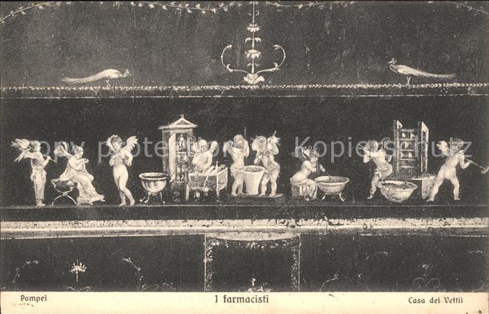 Pompei Casa dei Vettii I farmacisti