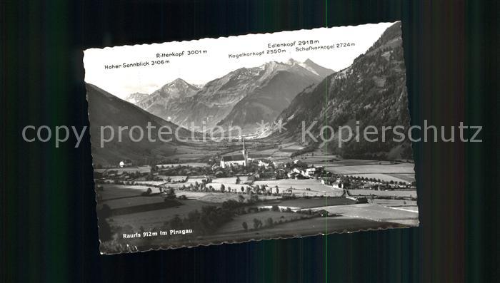 Rauris Gesamtansicht mit Alpenpanorama