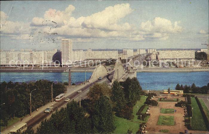 Leningrad St Petersburg Panorama Bruecke