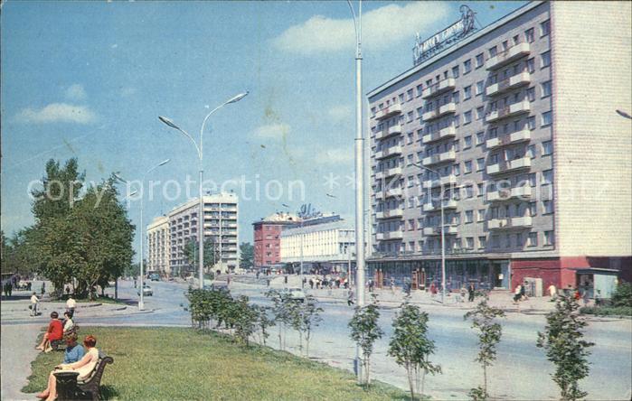 Novosibirsk Nowosibirsk Bahnhof und Kaufhaus