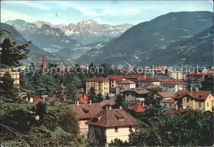 Bolzano Panorama mit dem Rosengarten