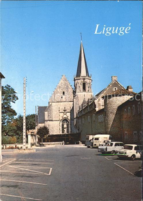 Liguge Abbaye St Martin Eglise Abbatiale