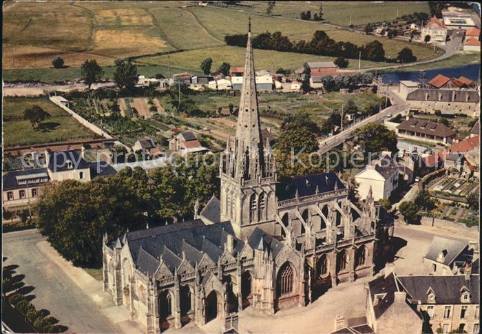 Carentan Eglise vue aerienne