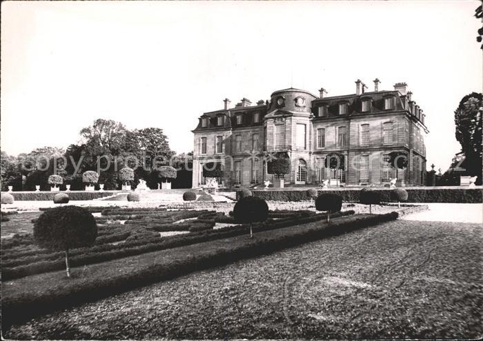 Champs-sur-Marne Chateau XVIII siecle Facade sur les Jardins Schloss