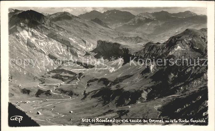 Roselend Panorama Route du Cormet