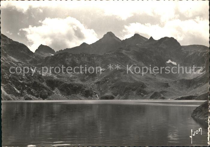 Lac d Artouste Lac et les Montagnes